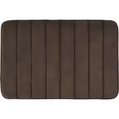 CASA BONITA - Tapete para Baño Foam Rc 40x60 cm Chocolate
