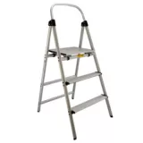 Escalera aluminio 90kg 3 pasos step stool