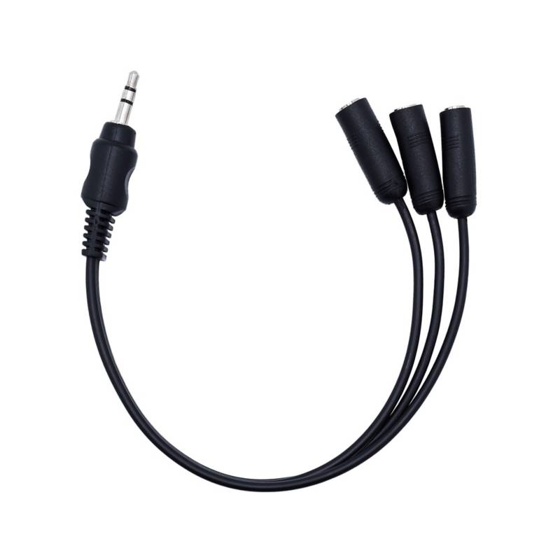 Cable de audio de 3.5 mm hembra a 3.5 mm macho estéreo de 1.8 m - Guatemala