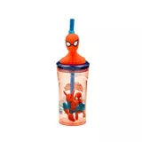 Vaso Con Figura 3d Spiderman