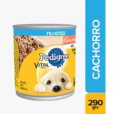 Alimento Húmedo Para Perro Cachorro Carne Lata 280 Gr