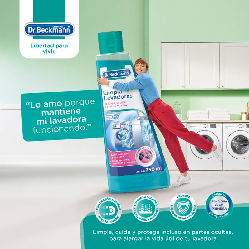 Limpiador desinfectante para lavadoras 300 ml Binner