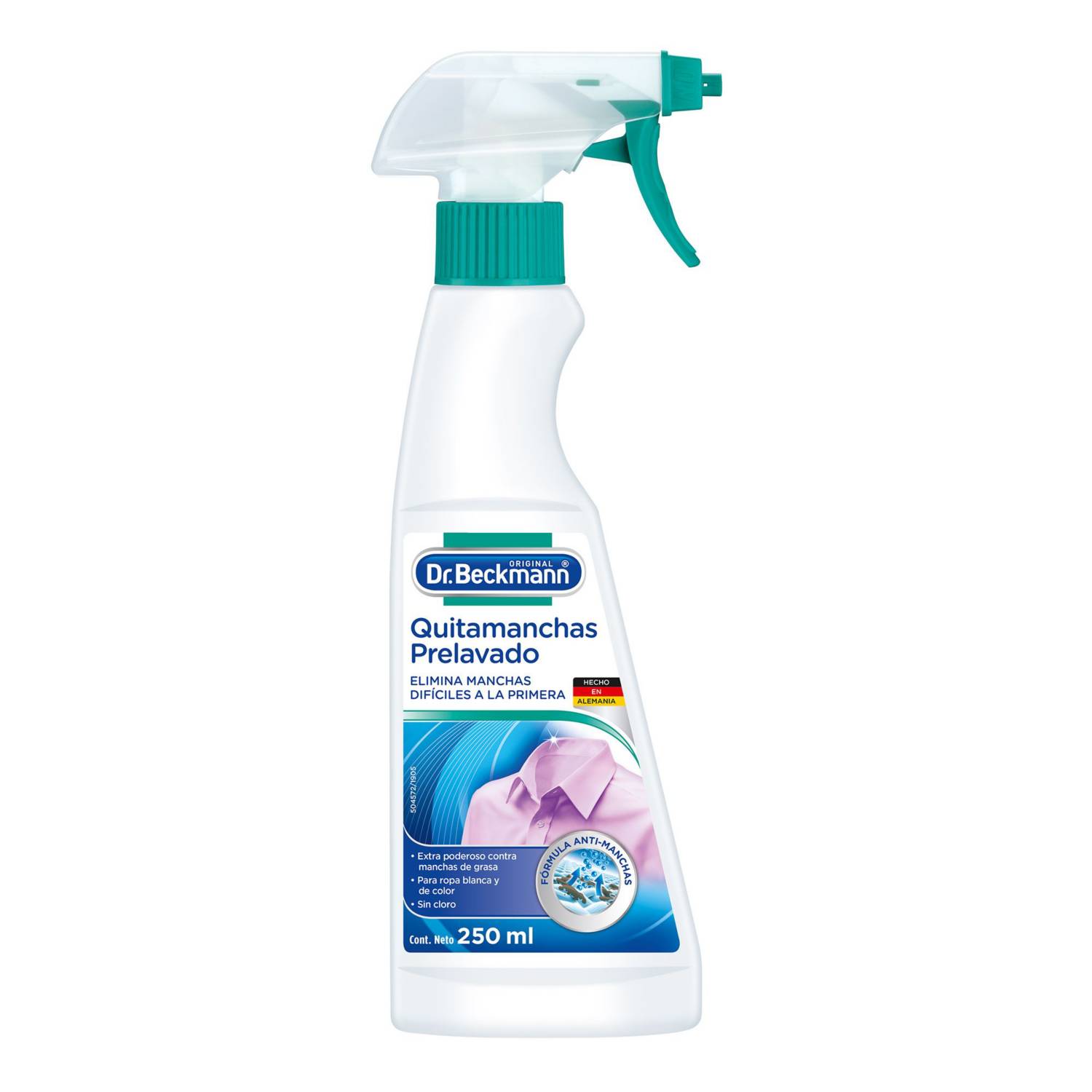 Prelavado Quitamanchas 250 ml DR. BECKMANN