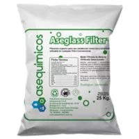 Aseglass Filtro 0.07-1.3Mm X 25Kg P/Filtro Piscina