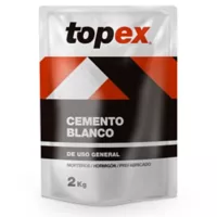 Cemento Topex Blanco 2kg