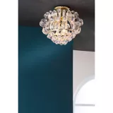 Lámpara decorativa Techo Dorada