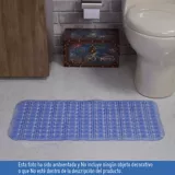 Tapete para Baño Antideslizante Massage 38x76 cm Azul