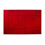 Tapete Legend 160x230 cm Rojo - Negro