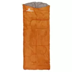 KLIMBER - Saco de Dormir 180 x 75 cm Cabezal Terracota