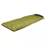 Saco Dormir Recto Con Gorro Textil Verde 220x75cm