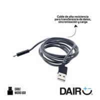 Cable Micro USB para Smartphone Carga y Datos