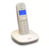 Teléfono Inalámbrico blanco Identificador Altavoz Daiku625W