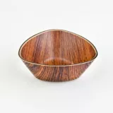 Bowl Triangular 10Cm Wooden