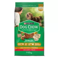 Alimento Seco Para Perro Dog Chow Adulto Raza Pequeña Carne 17kg