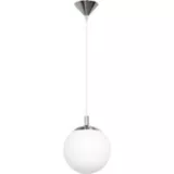 Lámpara Colgante Rondo 1 Luz E27 20cm Blanco