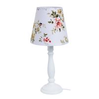 Lámpara de Mesa con 1 Luz Rosca E27 Blanca - Cerámica