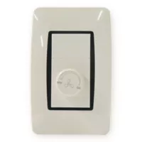 Electric Line Control de Ventilador Botón Giratorio+Tapa Voretti