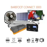 Kit Energia Solar 3000 Ilum/Tv/Dvd/Radio/Mp3/Venti