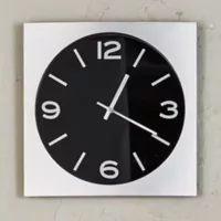 Reloj Silver Classic Negro 35 cm