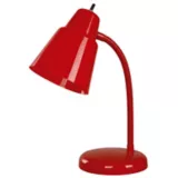 Lámpara escritorio 1l e27 roja