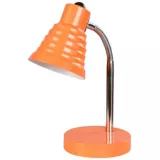 Lámpara escritorio 1l e27 naranja satin