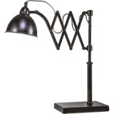 Lámpara de mesa 1 Luz e14 extensible negro