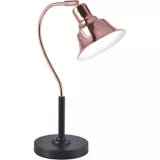 Lámpara de mesa 1 Luz e14 bronce