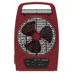 WESTINGHOUSE - Ventilador 8" 24w Recargable Rojo