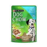Pouche Dog Chow Cachorros Pollo Tozos 100 gr