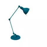 Lámpara de Escritorio con Brazo Dirigible Rosca E27 Azul
