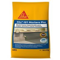Sika-101 Mortero Plus Recubrimiento impermeable Gris 10kg