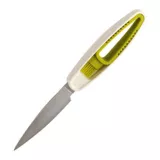 Vegetable Knife + Brush blanco/verde