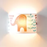 Aplique Pared Infantil Elefante
