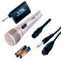Micrófono Inalámbrico con Transmisor Alcance 20 Metros VTA-82305