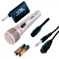 Vta Micrófono Inalámbrico con Transmisor Alcance 20 Metros VTA-82305