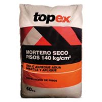 Mortero Topex Seco Piso 140kg/Cm2 40kg