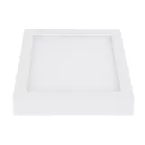 Panel de LED Integrado para Sobreponer Cuadrado 12w Luz Fría 17x17 cm Blanco