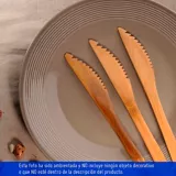 Set x 12 Cuchillos en Bamboo