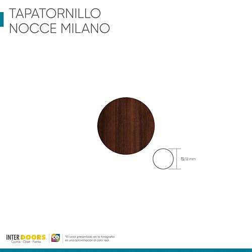 Tapa Tornillo Adhesivo-Nocce Milano - Fixser