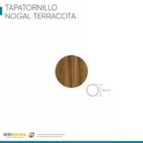 Tapa Tornillo Adhesivo-Nogal Terracota