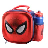 Lonchera Aislante 3D y Botella Sport Spiderman