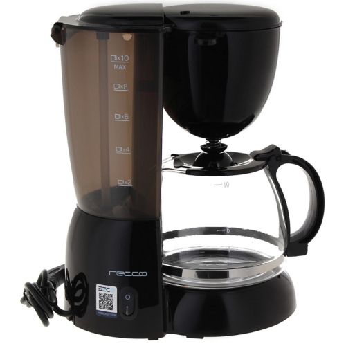 Cafetera 3 Negra Tazas Pedrini - Home Sentry