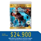PS3 Uncharted 2: Among Thieves - Favoritos Latam