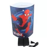 Lámpara de Mesa Ovalada Spiderman 1 Luz Rosca E27 Estampada