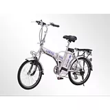 Bicicleta Eléctrica 24V Blanca