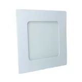 Panel de LED Integrado Cuadrado 810  Lúmenes 9w Luz Fría Blanco