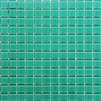 Mosaico Vidrio Verde Oscuro 4mm 30X30cm