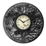Reloj Árbol Negro 40.5 cm