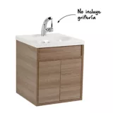 Mueble de baño Trantra Olmo 45 cm con lavamanos