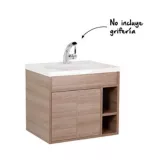 Mueble de baño Trantra Olmo 60 cm con lavamanos